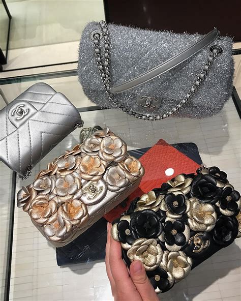 chanel bag with a flower on the front|chanel purses sale.